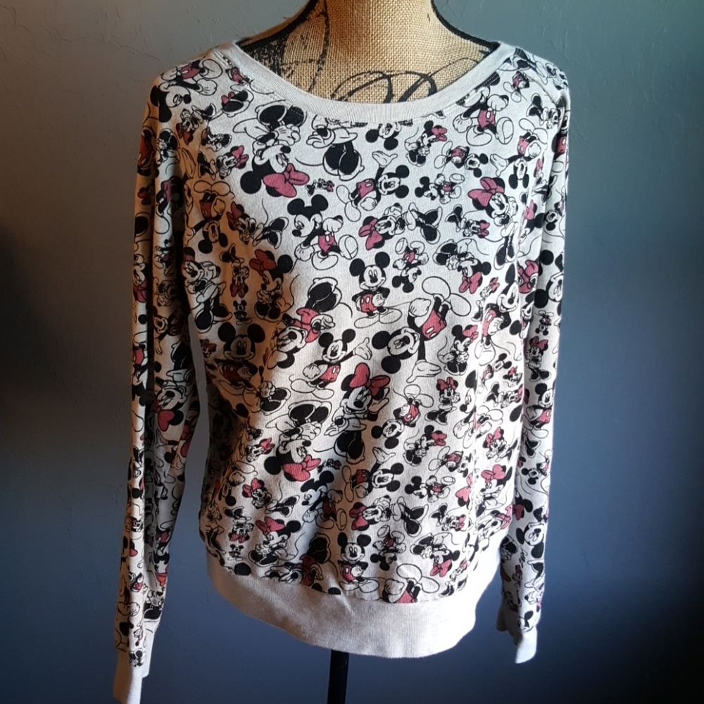 Vintage Disney Minnie and Micky Mouse Sweatshirt